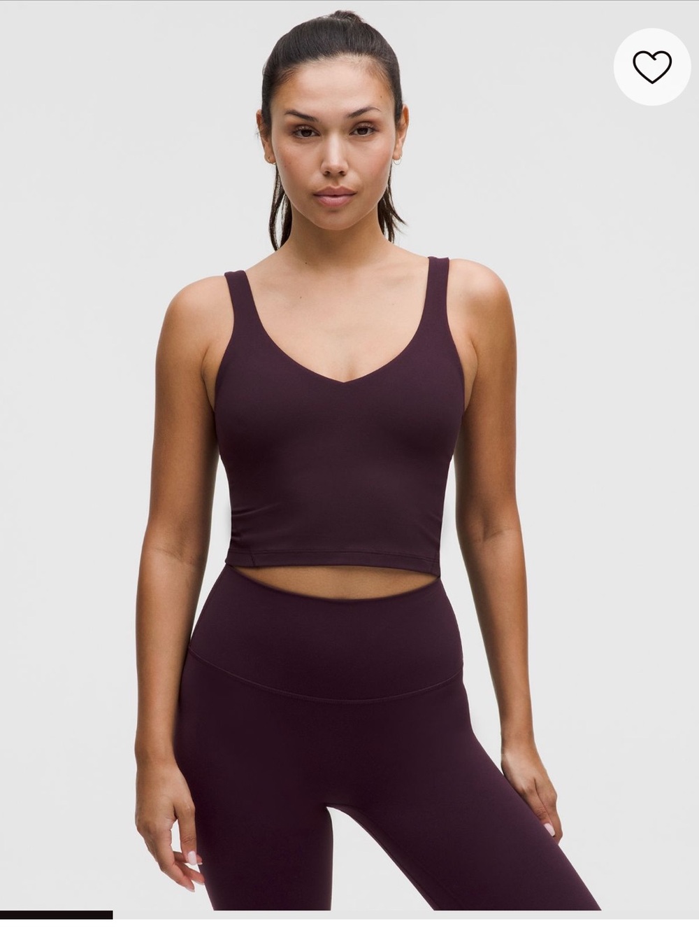 Lululemon Align Tank Top *Nulu Size 6 A/B Cup Dramatic Magenta DMMG 29869